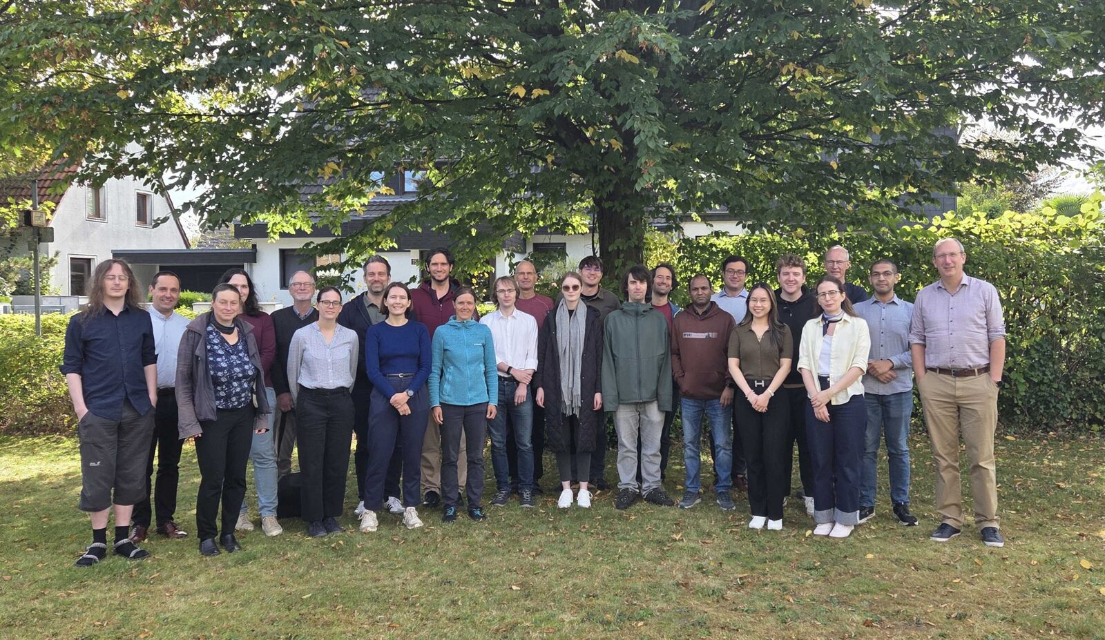 SNuBIC group picture during the 2025 retreat in Forsbach